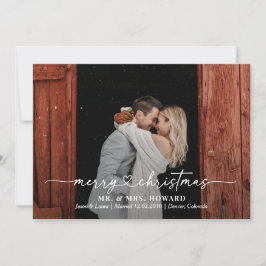 Darling Heart God jul Photo Card Julkort