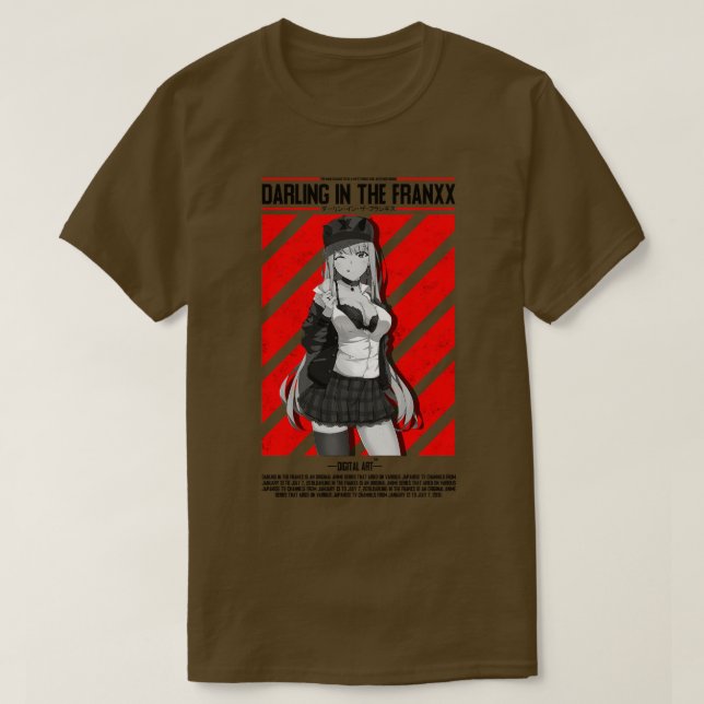Darling i FranXX 002 T Shirt (Design framsida)