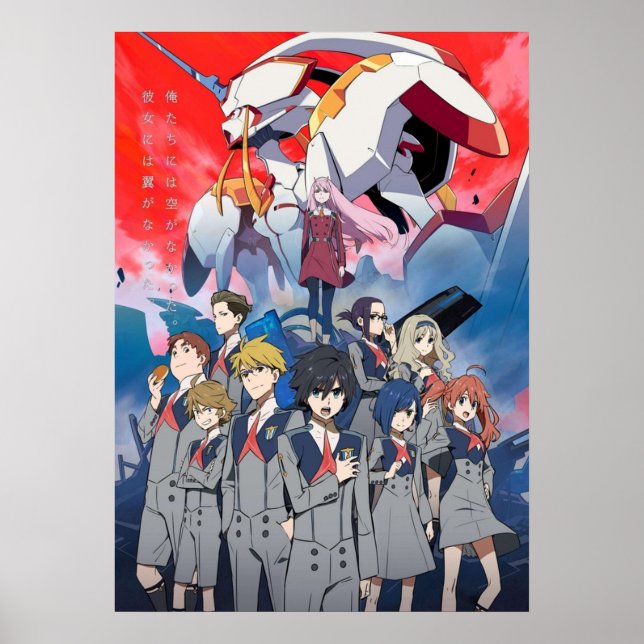 Darling i Franxx Poster (Framsidan)