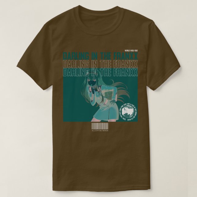 Darling i FranXX Zero 2 1 T Shirt (Design framsida)