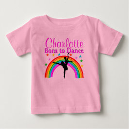 DARLING PERSONLIG BORN TO DANCE TUTU TEE SHIRT
