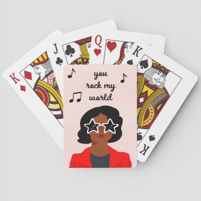 Darling Valentine III Casinokort (Baksidan)