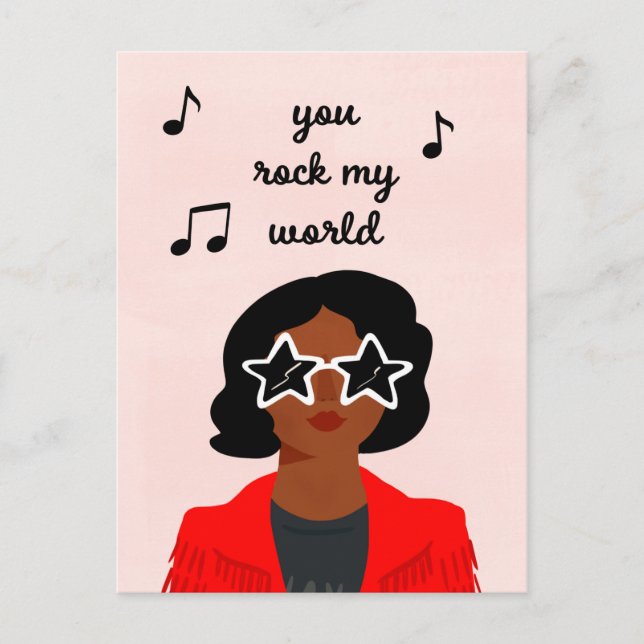 Darling Valentine III Vykort (Framsida)