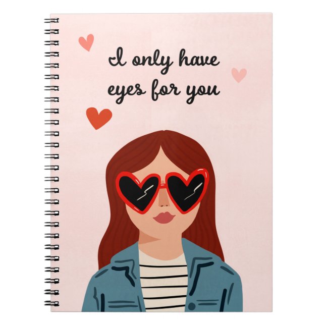 Darling Valentine IV Anteckningsbok (Framsidan)