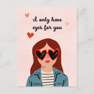 Darling Valentine IV Vykort