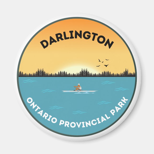 Darlington Ontario Provinspark Magnet (Framsidan)