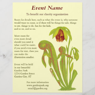 Darlingtonia californica, Carnivorous Plant Reklamblad