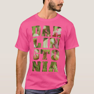Darlingtonia - Stor text T Shirt
