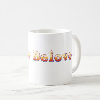 "Darly Beloved" Bibelfras med gyllene text Kaffemugg