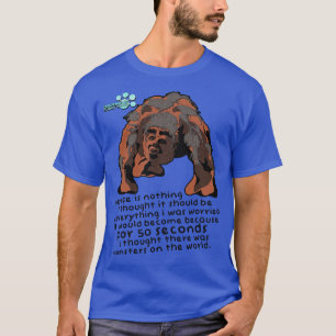 Darmine Doggy Door Richard Nixon Gris Monster T Shirt