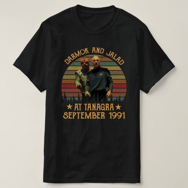 Darmok And Jalad At Tanagra September 1991 T Shirt (Design framsida)