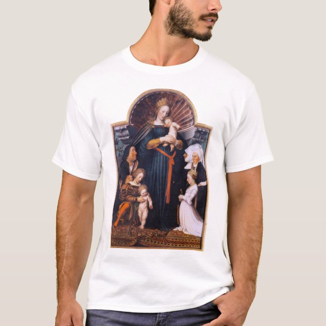 Darmstadtska madonnan, Holbein den yngre T Shirt (Framsida)