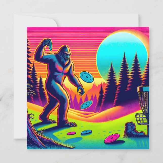 Darn Träd | Bigfoot Golf Humor (Framsida)