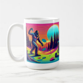 Darn Träd | Bigfoot Golf Humor Kaffemugg