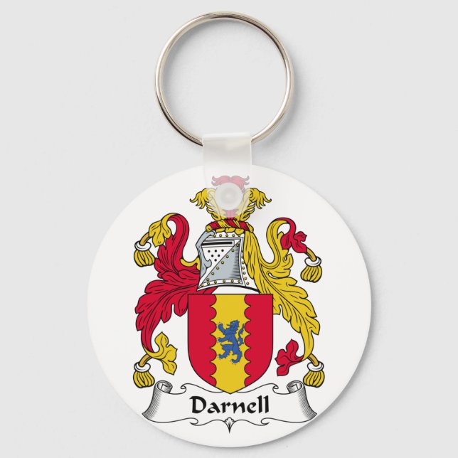 Darnell Family Crest Nyckelring (Framsida)