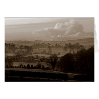 Daronde Valley, Shoreham, Sevenoaks i Kent Hälsningskort