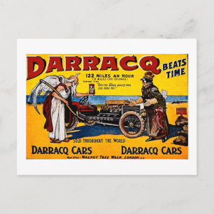 Darracq - Automatisk annonsering för Vintage Vykort