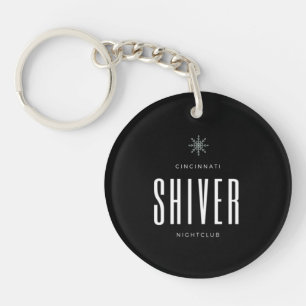 Darrning tvåsidiga Keychain