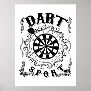 Dart är min sport poster
