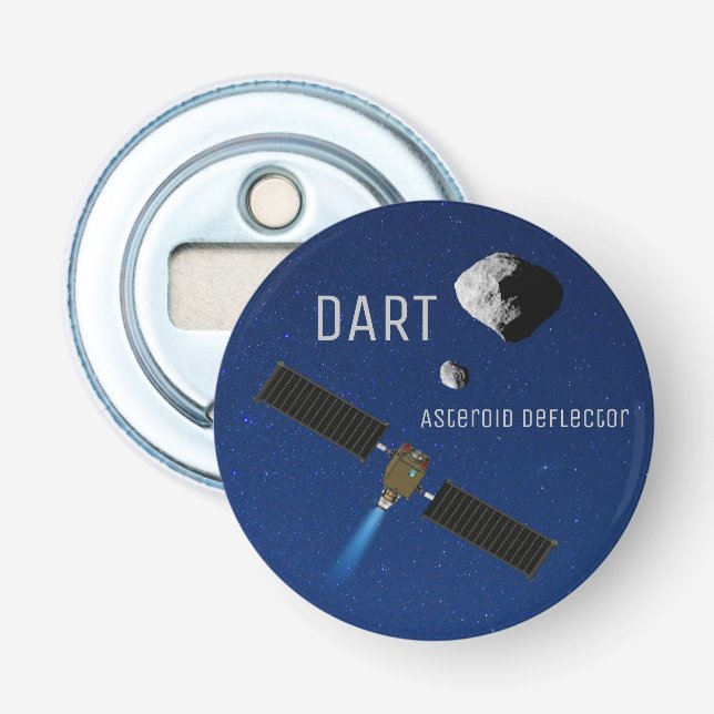 DART Asteroid som bryter ned rymdfarkoster Flasköppnare (Framsidan)