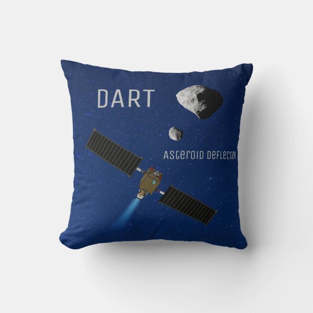DART Asteroid som bryter ned rymdfarkoster Kudde (Framsida)