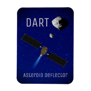 DART Asteroid som bryter ned rymdfarkoster Magnet