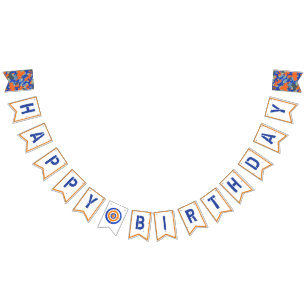 Dart Birthday Banner   Dart Party Banner Vimplar