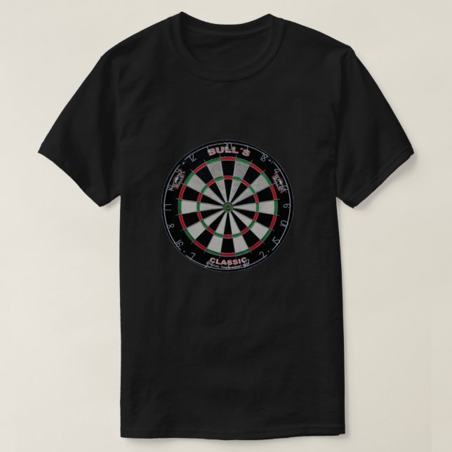 Dart Board Game of Darts T-Shirt (Design framsida)
