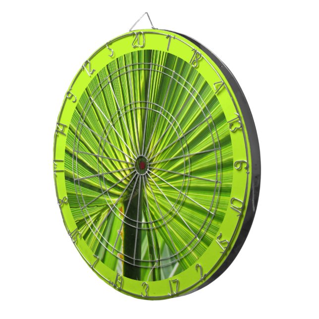 Dart Board - Handflatan Frond med Gräns Darttavla (Högra Framsidan)