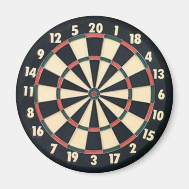 Dart board magnet (Framsidan)