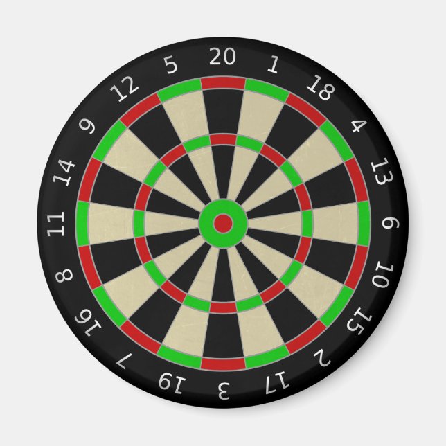 Dart Board Magnet (Framsidan)