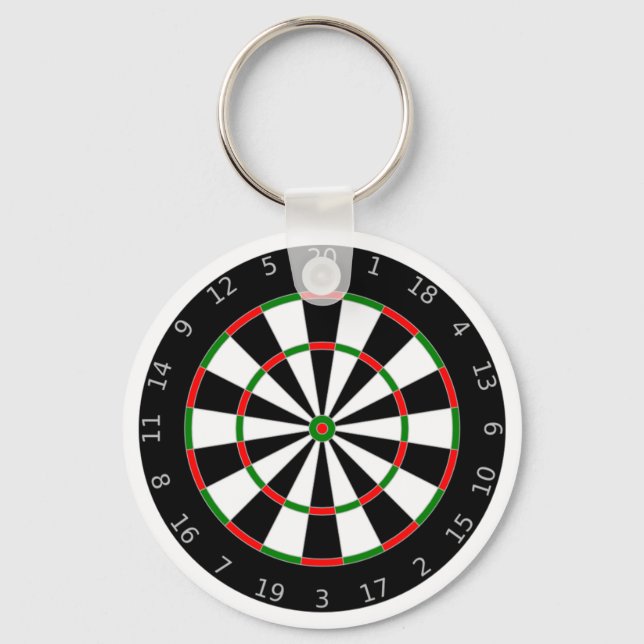 DART BOARD NYCKELRING (Framsida)