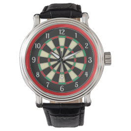 Dart Board Sporty Stil Armbandsur