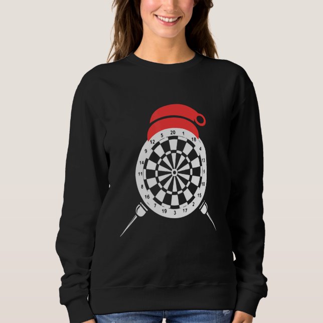 Dart Christmas outfit dart player 1 T Shirt (Framsida)