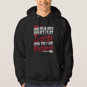 Dart & Darting Sportcitat för en Dartspelare Hoodie