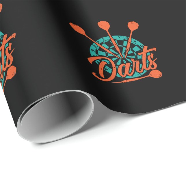 Dart "Darts" Presentpapper (Rullad Hörn)