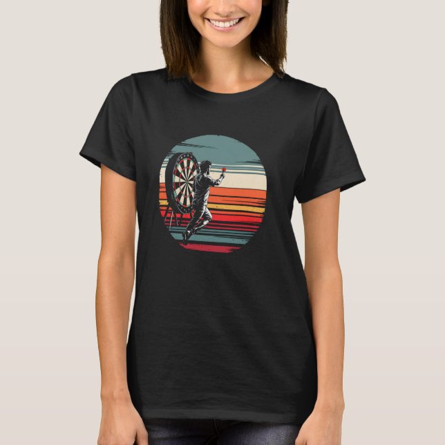 Dart Design Dart Player Outfit Dart Tournament Tri T Shirt (Framsida)