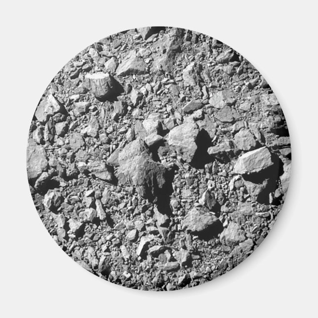 DART Dimorphos Asteroid Moonlet Yta Magnet (Framsidan)