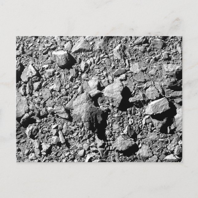 DART Dimorphos Asteroid Moonlet Yta Vykort (Framsida)