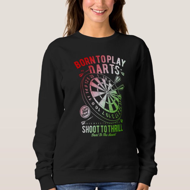 Dart Helg Darts Drinking Darts Player T Shirt (Framsida)