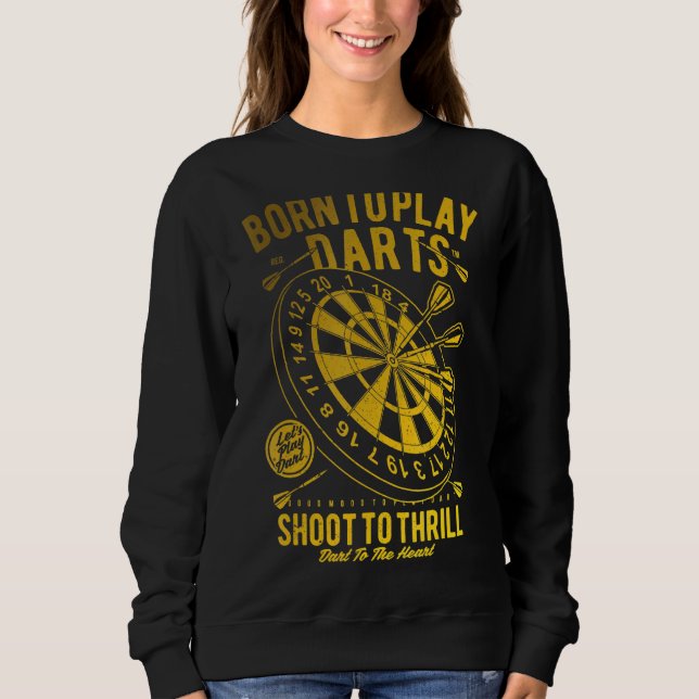 Dart Helg Darts Drinking Darts Player T Shirt (Framsida)