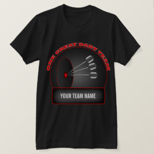 Dart League Underbar Team Manar Black T-shirt