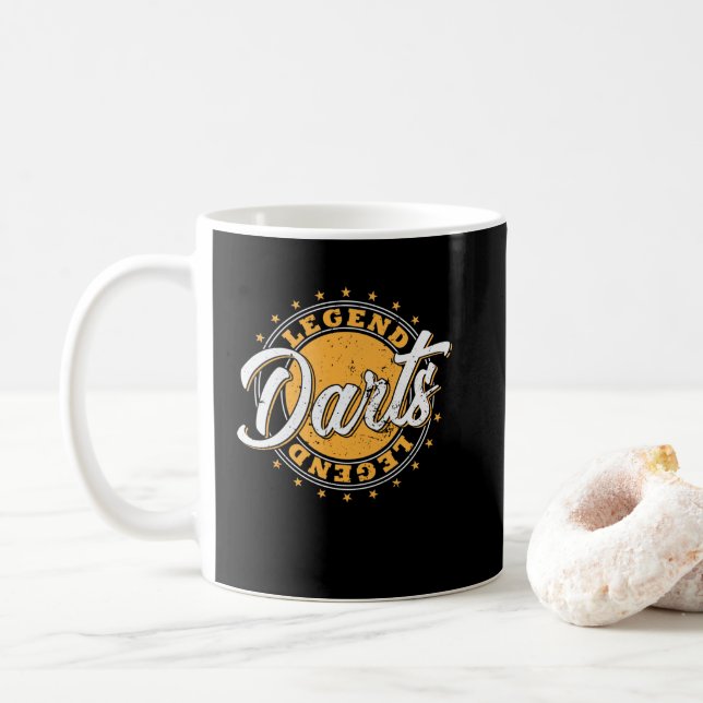 Dart Legende Kaffemugg (Med munk)