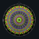 DART Mandala - nyon 1 Piltavla<br><div class="desc">Funny Mandala Design av EDDA Fröhlich | Grafik: Darts Kaleidoscope | Variabel: Circle of Harmony Meditation Trance</div>