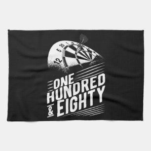 Dart Player 180 Dart Manar Retro Dartboard Kökshandduk