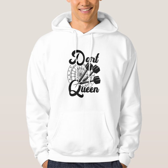 Dart Queen Hoodie (Framsida)