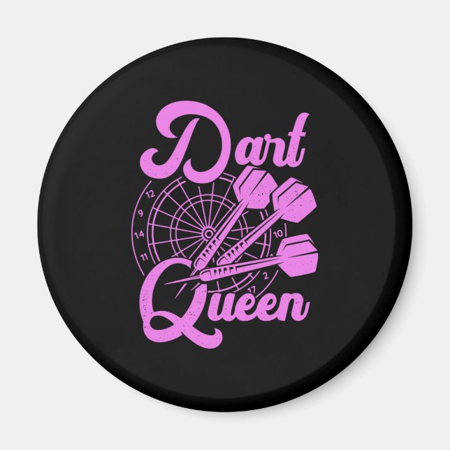 Dart Queen Magnet (Framsidan)