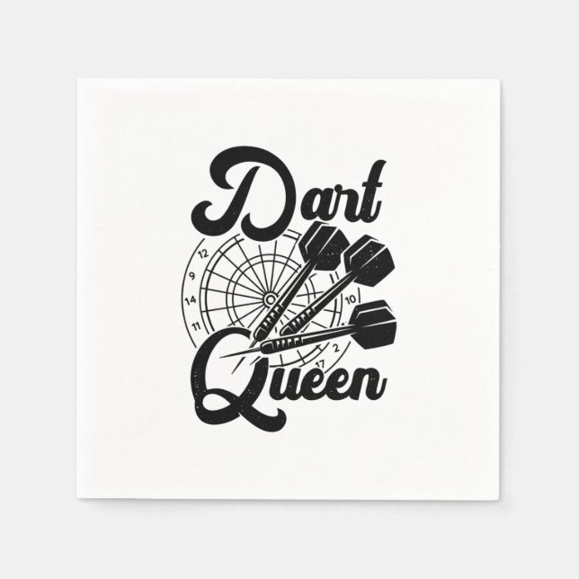 Dart Queen Pappersservett (Framsidan)