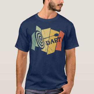 Dart Retro Darts Pilar Vintage Bullseye Darter T Shirt