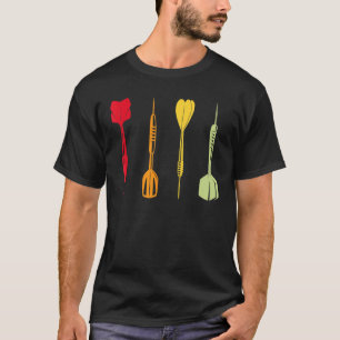 Dart Shirt Coola Dart För manar Women Dartboard Vi T
